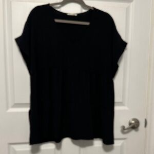Elegant Black Women's Top